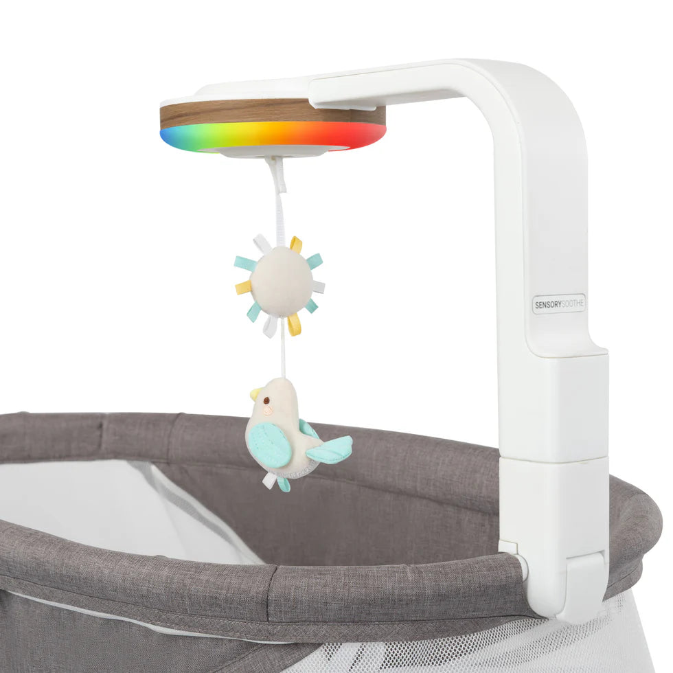 Dual-Mode Auto Motion Infant Swing & Cozy Soothing Nest Rocker