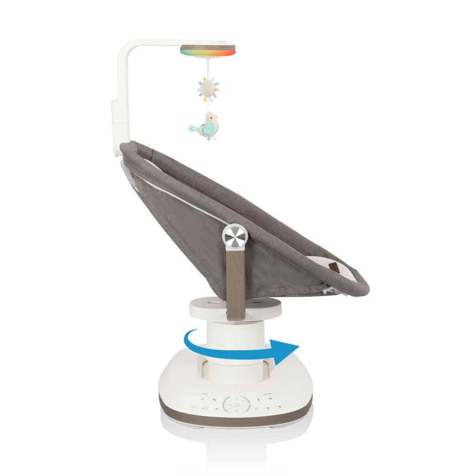 Dual-Mode Auto Motion Infant Swing & Cozy Soothing Nest Rocker