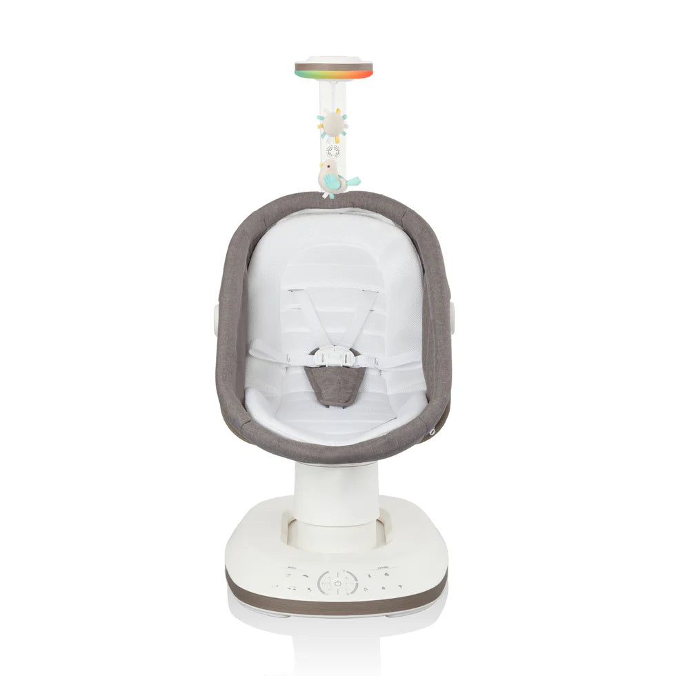 Dual-Mode Auto Motion Infant Swing & Cozy Soothing Nest Rocker