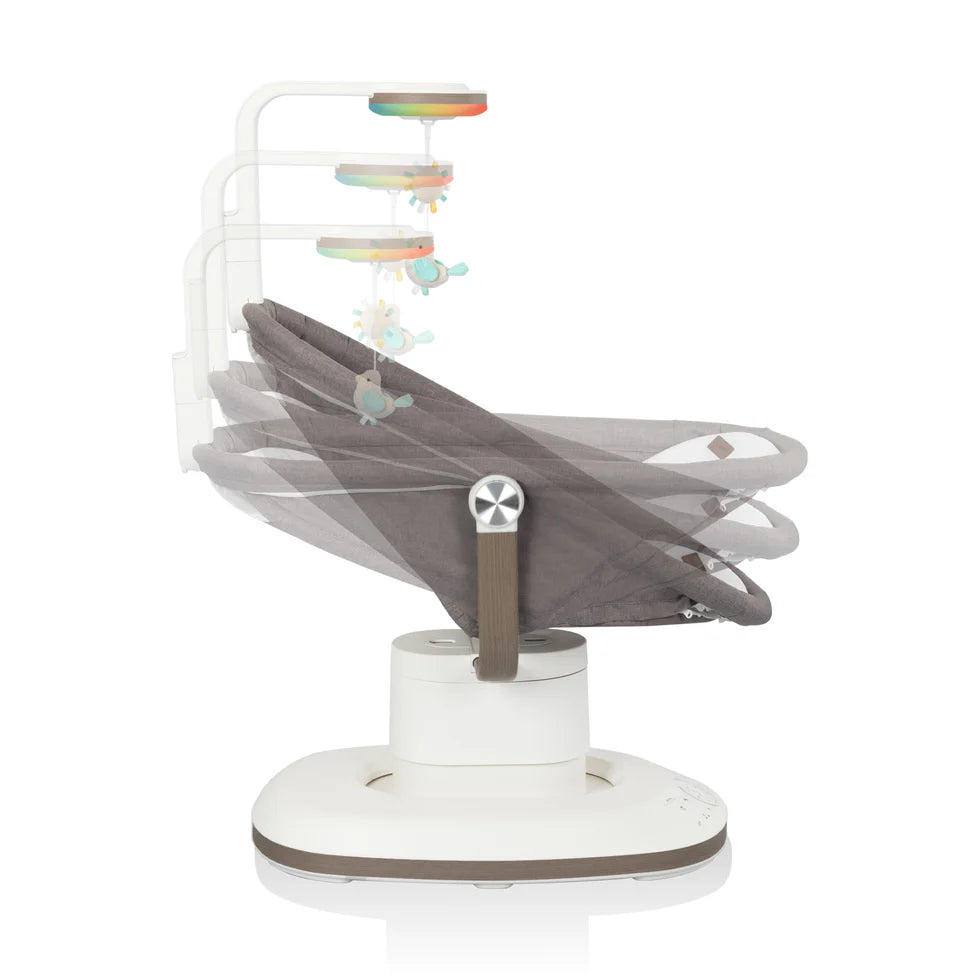 Dual-Mode Auto Motion Infant Swing & Cozy Soothing Nest Rocker